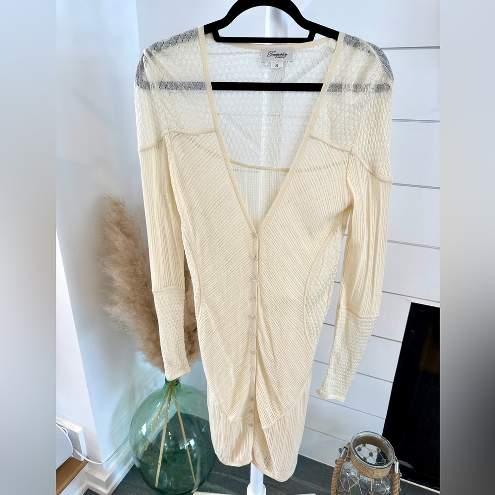 Temperley London cardigan dress. Size M